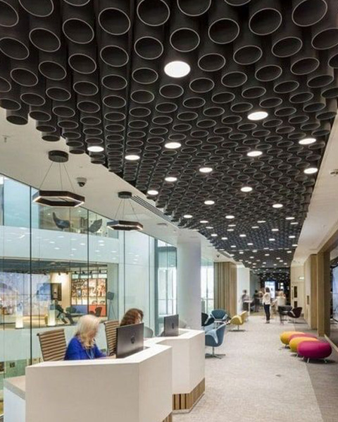 false ceiling, a stylish and functional way to add character to an office
