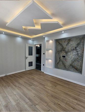 
Zau Interiors false ceiling, a stylish and functional way to add character to an office
