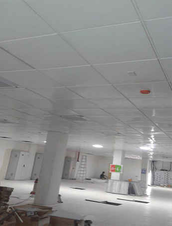 Zau Interiors gypsum false ceiling, a stylish and functional way to add character to an office