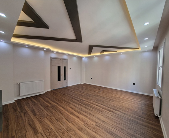 Grid ceiling by Zau Interiors, a versatile and stylish way to finish an office ceiling